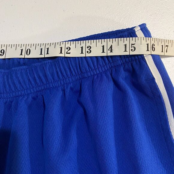 Nike Shorts Men's Large Blue Epic Knit Training Athletic Gym Active 646151-480 - Picture 9 of 11